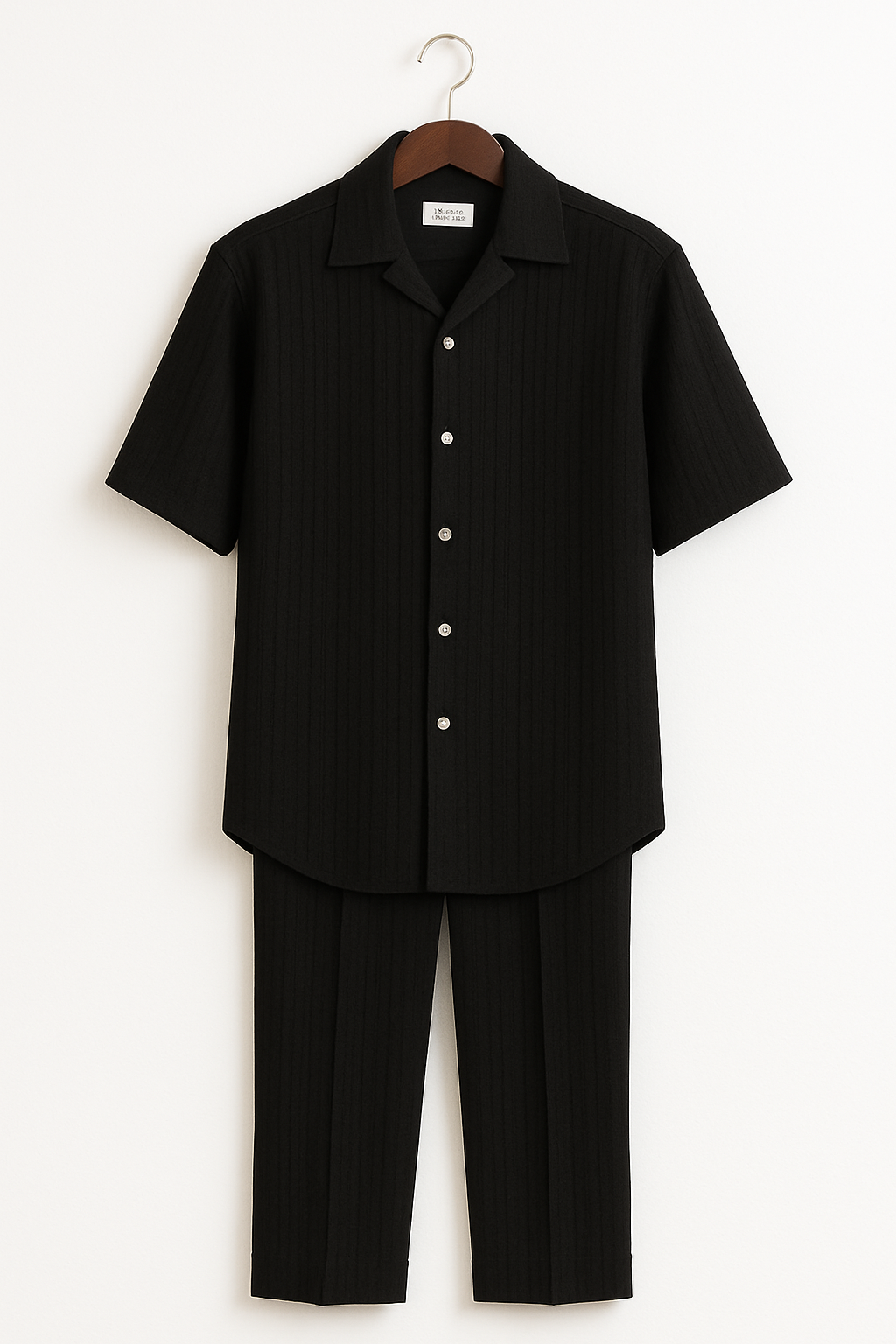 Ascot Heritage Summer Set – Classic Men’s Shirt & Trousers Ensemble